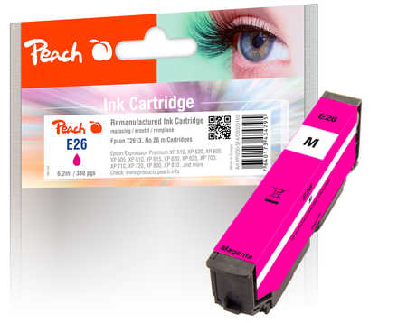 Peach  Tintenpatrone magenta kompatibel zu Epson Expression Premium XP-520