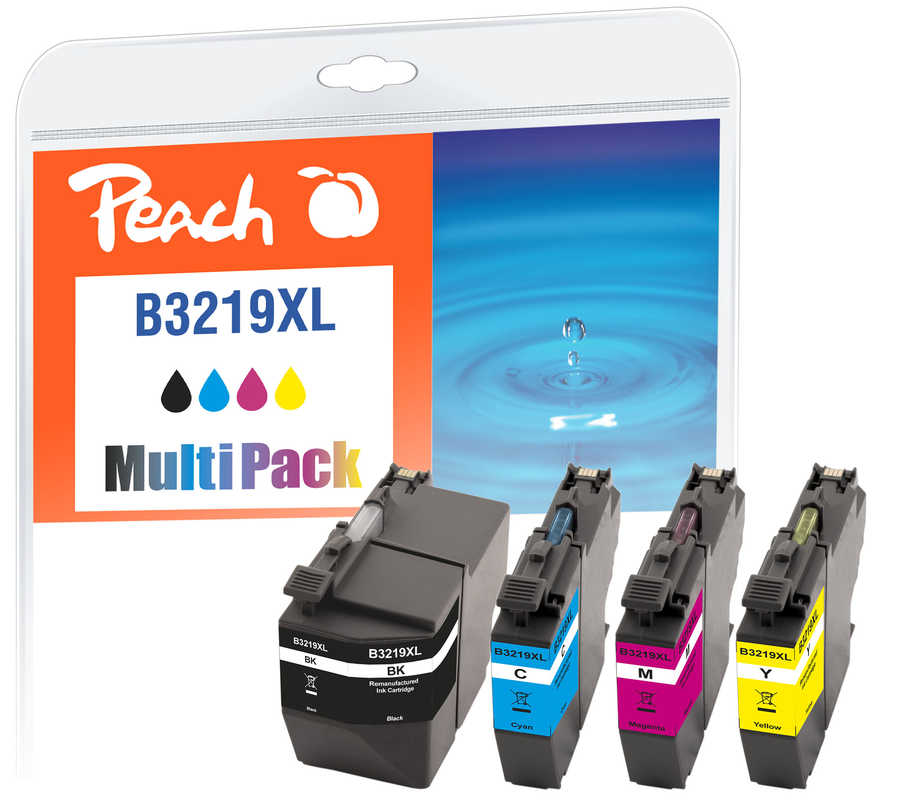 Peach  Spar Pack Tintenpatronen kompatibel zu Brother MFCJ 6935 DW