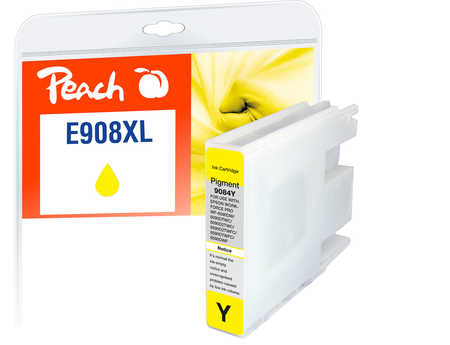 Peach  Tintenpatrone XL gelb kompatibel zu Epson WorkForce Pro WF-6090 D2TWC