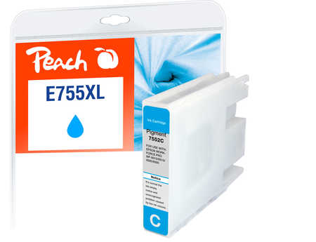 Peach  Tintenpatrone XL cyan kompatibel zu Epson WorkForce Pro WF-8590 DWF