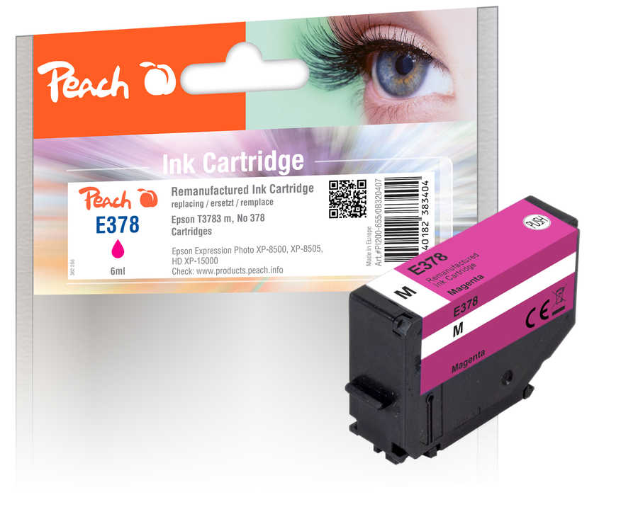 Peach  Tintenpatrone magenta kompatibel zu Epson Expression Photo XP-8600 Series