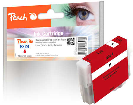 Peach  Tintenpatrone rot kompatibel zu Epson SureColor SCP 400