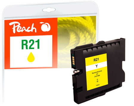 Peach  Tintenpatrone gelb kompatibel zu Ricoh Aficio GX 3050 sfn