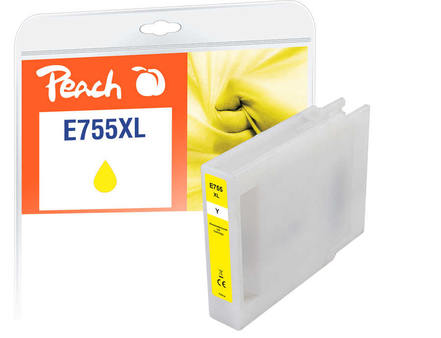 Peach  XL Tintenpatrone gelb kompatibel zu Epson WorkForce Pro WF-8590 DWF