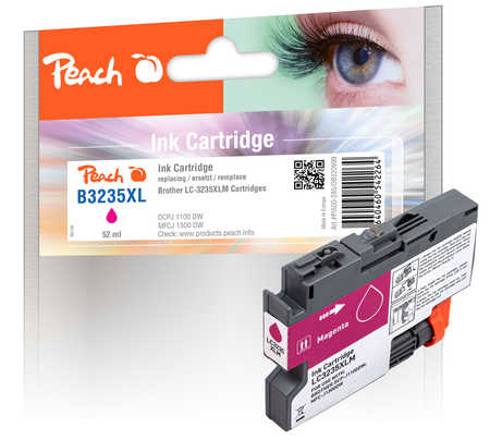 Peach  Tintenpatrone magenta kompatibel zu Brother MFCJ 1300 DW