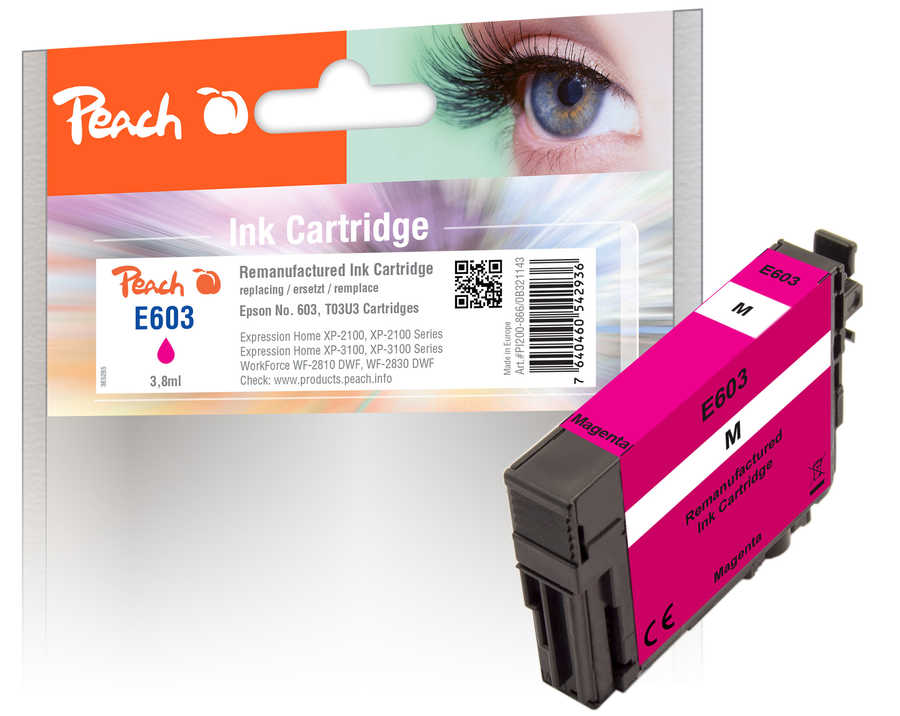 Peach  Tintenpatrone magenta kompatibel zu Epson Expression Home XP-2155