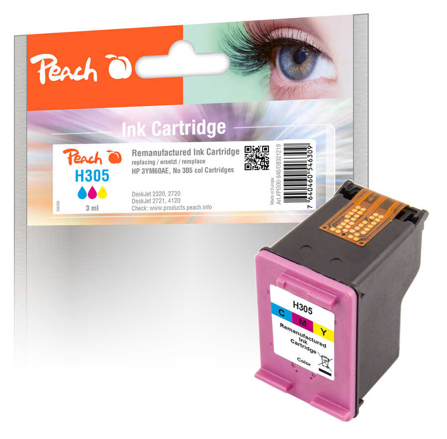 Peach  Druckkopf color kompatibel zu HP DeskJet 2755