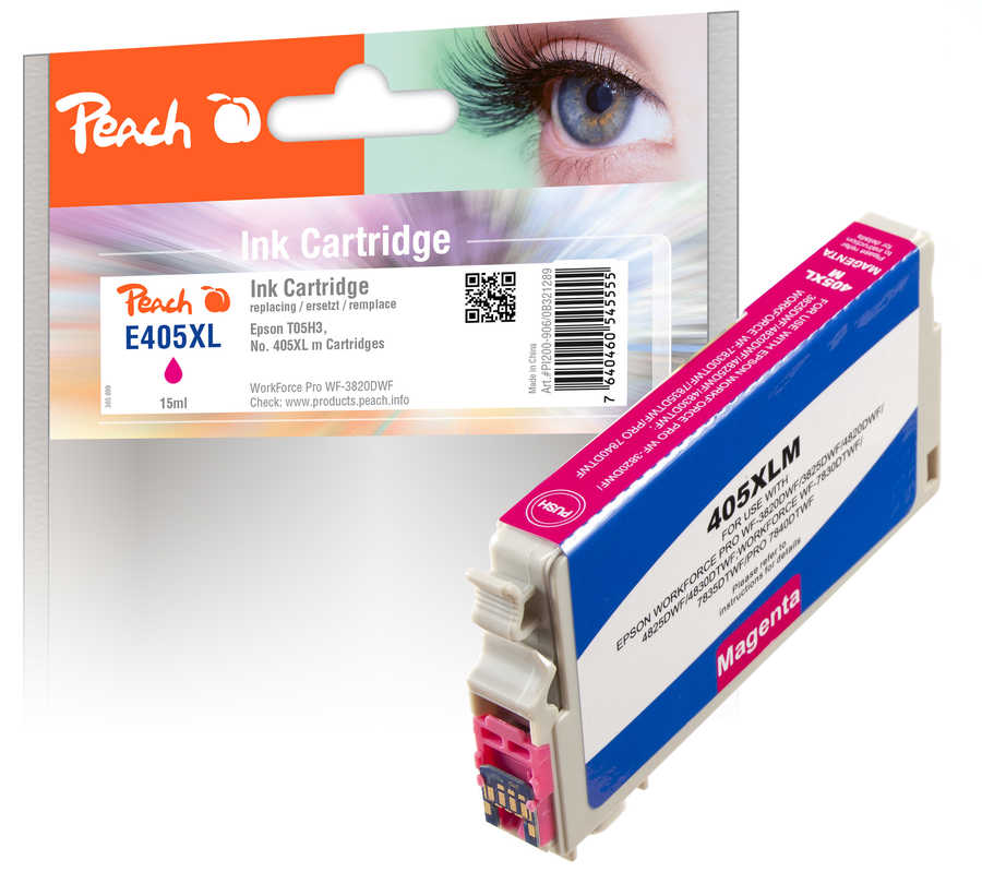 Peach  Tintenpatrone XL magenta kompatibel zu Epson WorkForce WF-7830 DTWf