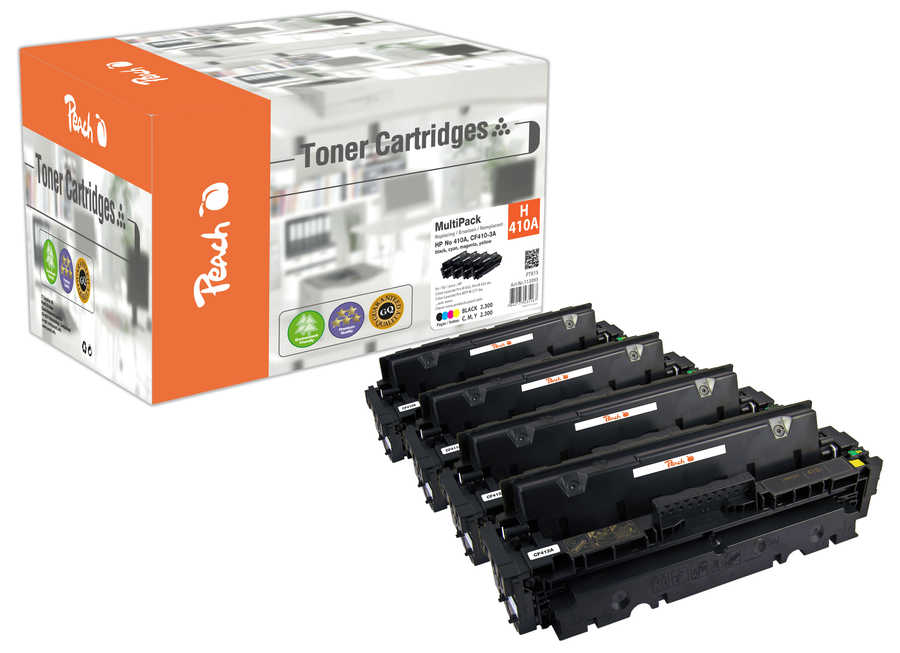 Peach  Spar Pack Tonermodule kompatibel zu HP Color LaserJet Pro M 452 dn