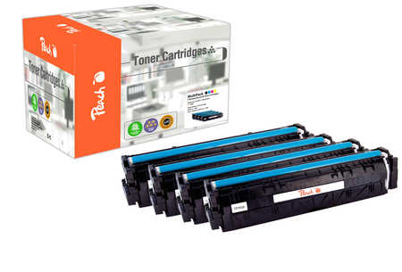 Peach  Spar Pack Tonermodule kompatibel zu HP Color LaserJet Pro M 254 dw