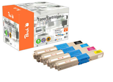 Peach  Tonermodul schwarz kompatibel zu OKI MC 363 DNW