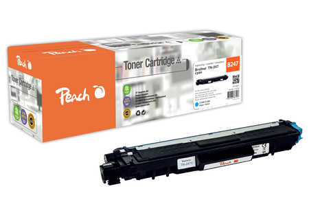 Peach  Tonermodul cyan, kompatibel zu Brother DCPL 3550 CDW