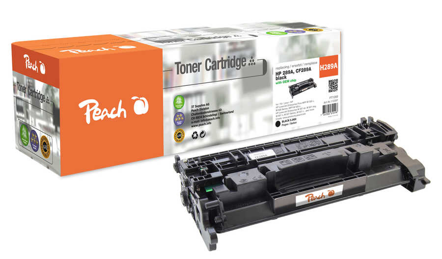 Peach  Tonermodul schwarz kompatibel zu HP LaserJet Enterprise Flow MFP M 528 Series