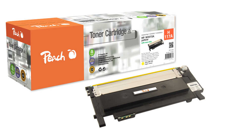 Peach  Tonermodul gelb kompatibel zu HP Color Laser MFP 179 fng