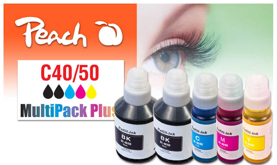 Peach  Spar Pack Plus Tintenpatronen, kompatibel zu Brother MFCJ 470 Series